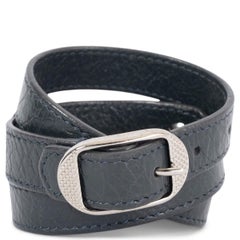 BALENCIAGA Bracelet tourisme trois tours ARENA GIANT gris anthracite