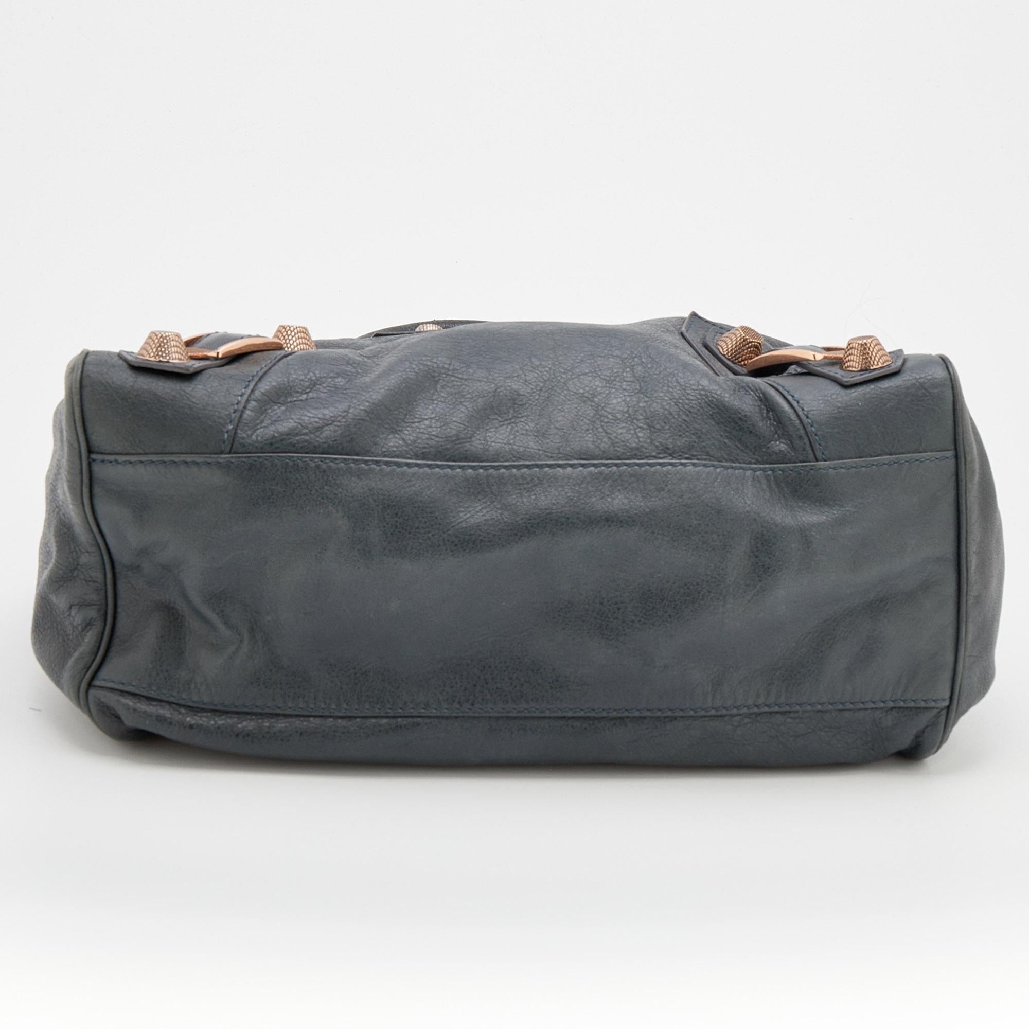 Balenciaga Anthracite Grey Leather Giant 21 Hardware RGH Velo Tote 6