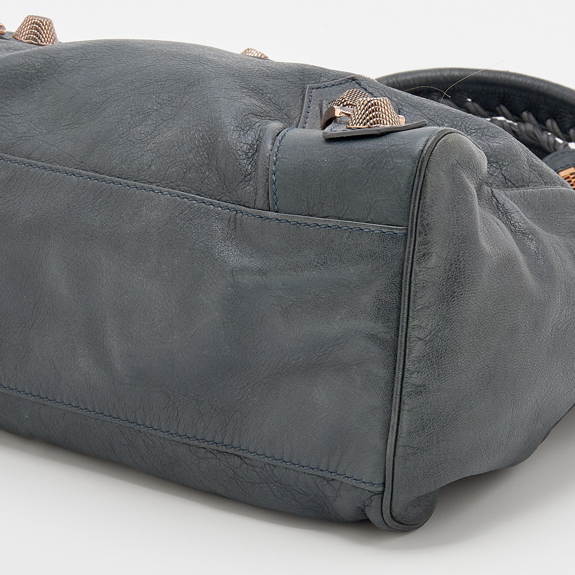 Balenciaga Anthracite Grey Leather Giant 21 Hardware RGH Velo Tote 1