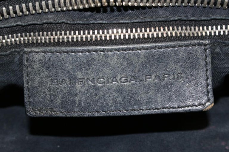 Authentic Vintage Balenciaga Paris City Lamb Skin Leather bag