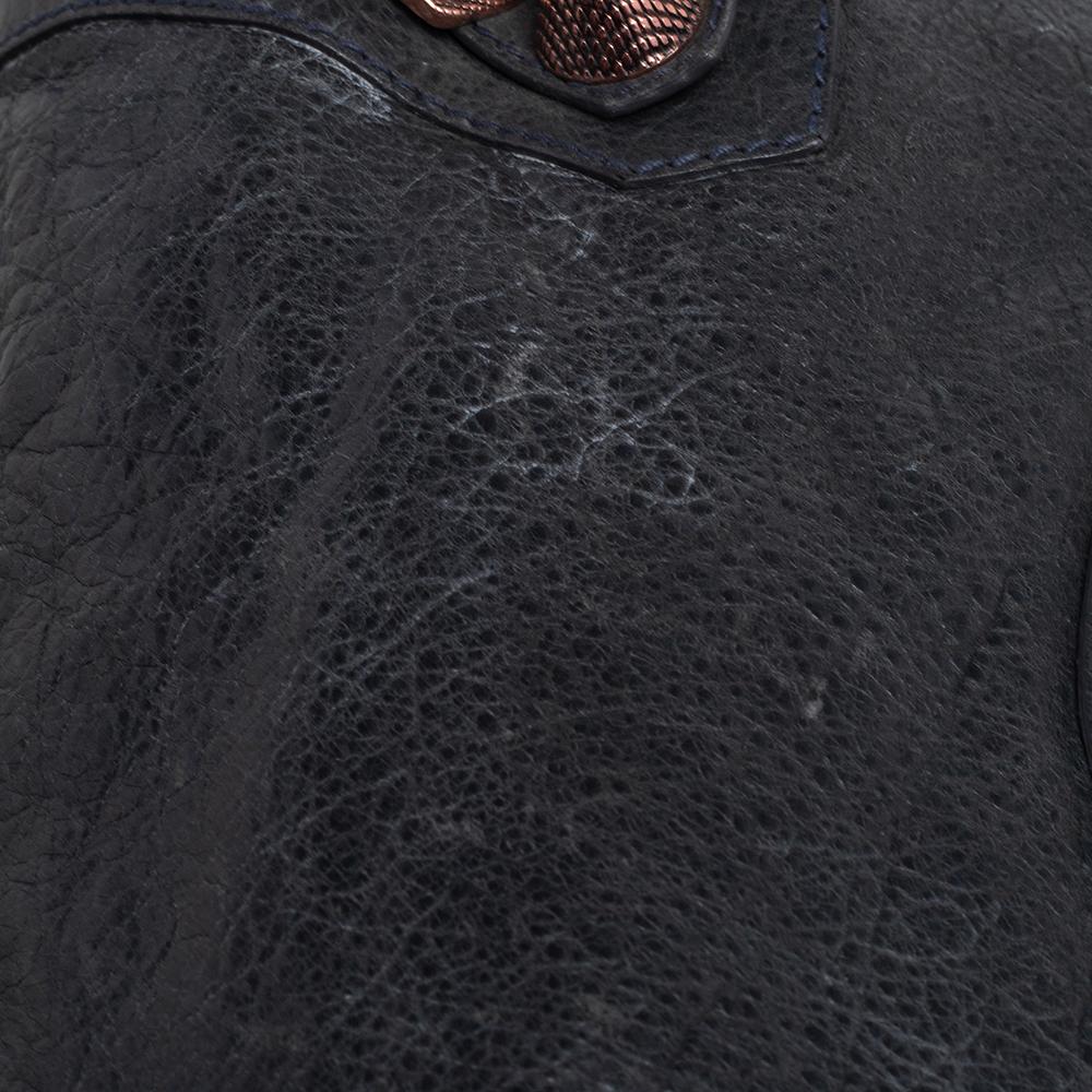 Women's Balenciaga Anthracite Leather RGH Velo Tote