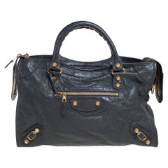 Balenciaga Antrachite Leather RGH City Tote
