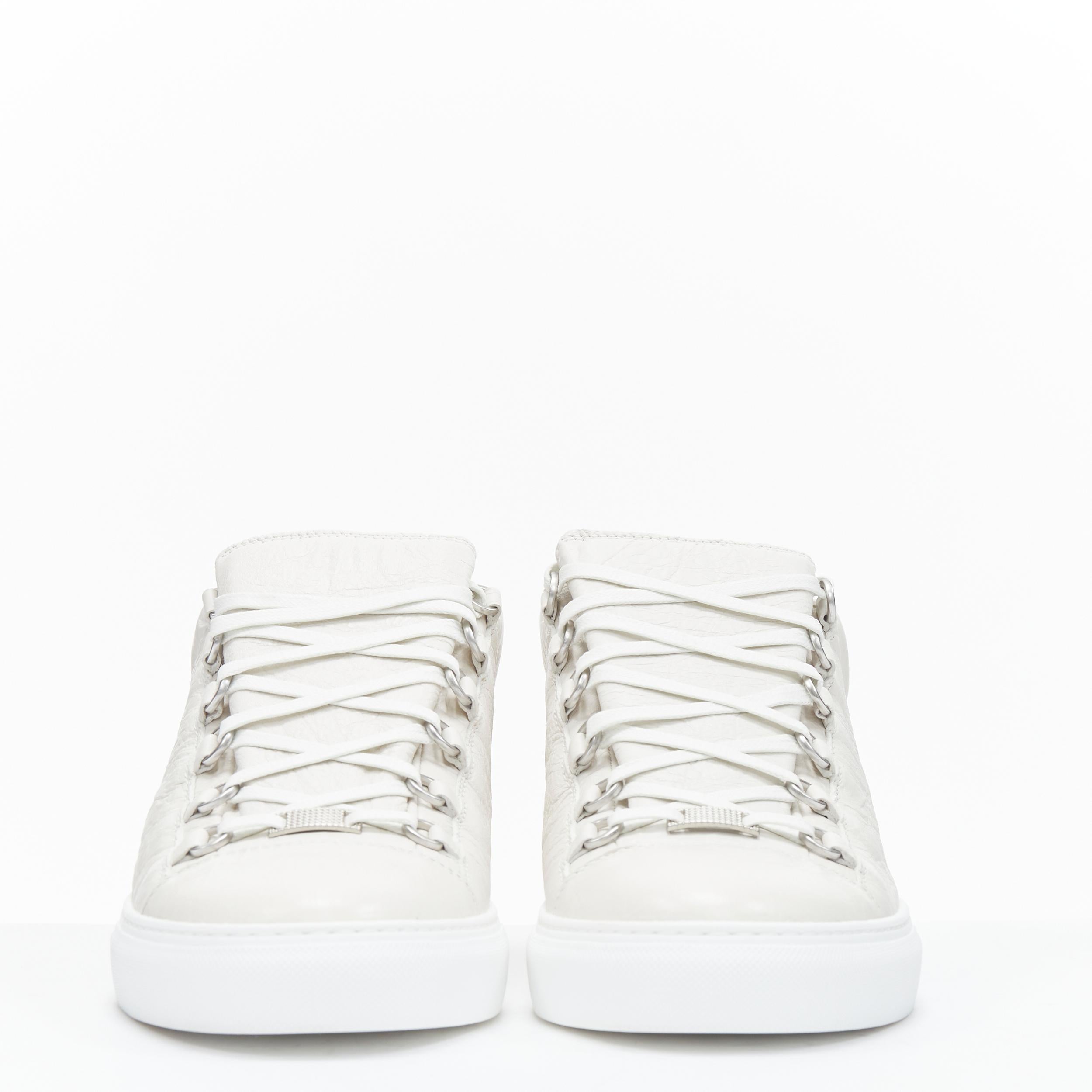 balenciaga arena low white