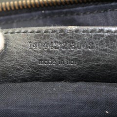 Balenciaga Arena Day Hobo 868558 Black Leather Shoulder Bag