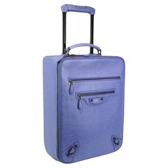 Balenciaga Arena Wheeled Suitcase Rolling Carry-on Luggage Trolley Leather Bag