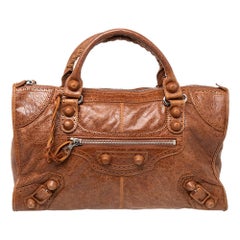 Balenciaga Automne Brogue CGH Arbeitstasche aus Leder