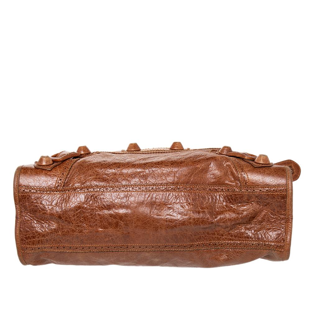 Women's Balenciaga Automne Leather Brogue GCH City Tote