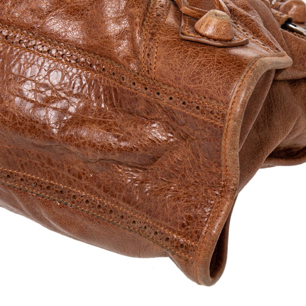 Balenciaga Automne Leather Brogue GCH City Tote 3