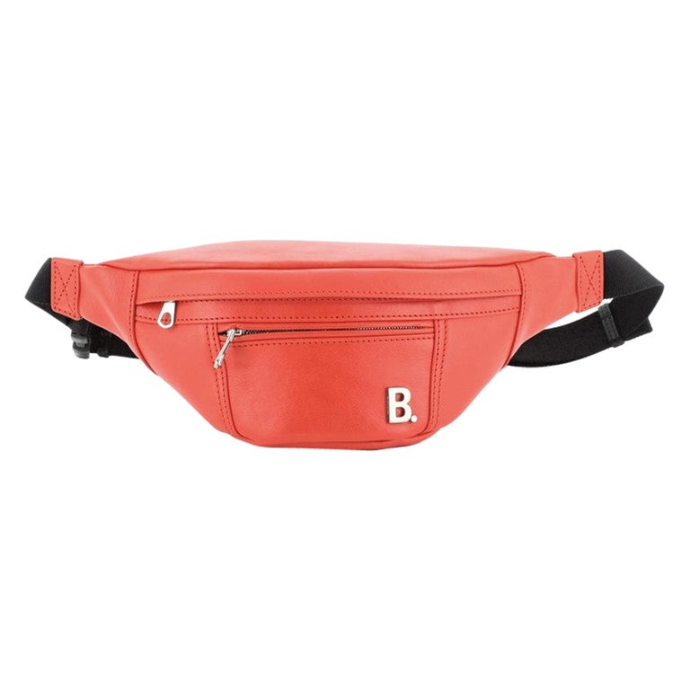 Balenciaga B Belt Bag Leather XS at 1stDibs