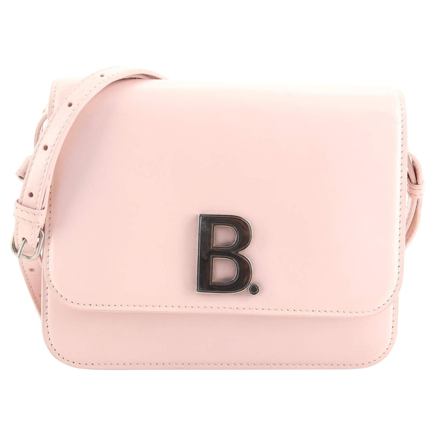 Balenciaga B. Shoulder Bag Leather