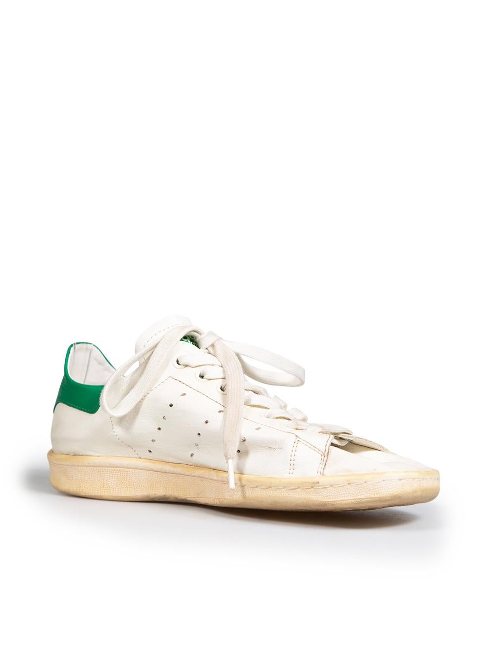 CONDITION is Very good. Minimal wear to trainers is evident. Minimal discolouration to both shoe laces on this used Balenciaga x Adidas designer resale item. Please note that these item are purposely distressed. This item comes with original dust