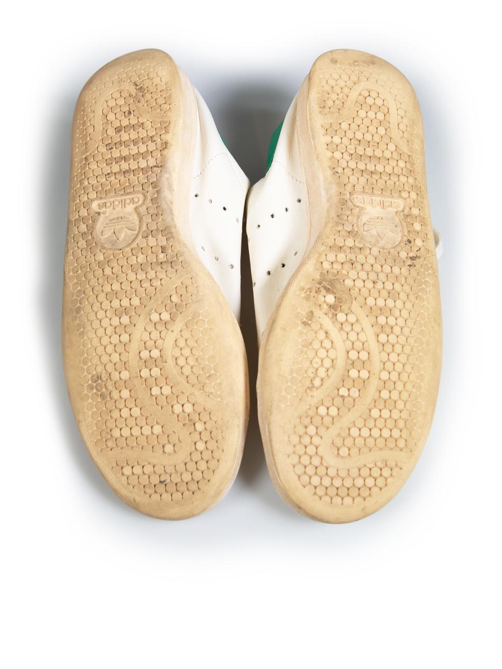 Balenciaga Balenciaga x Adidas Zapatillas Stan Smith de piel desgastada Talla EU 40 en Excelente Estado en London, GB