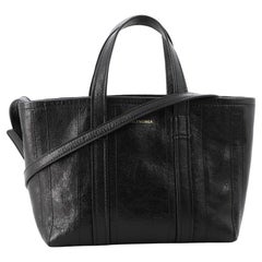Balenciaga Barbes East-West Shopper Tote Leather Small