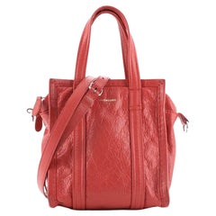 Balenciaga Bazar Convertible Tote Leather XXS