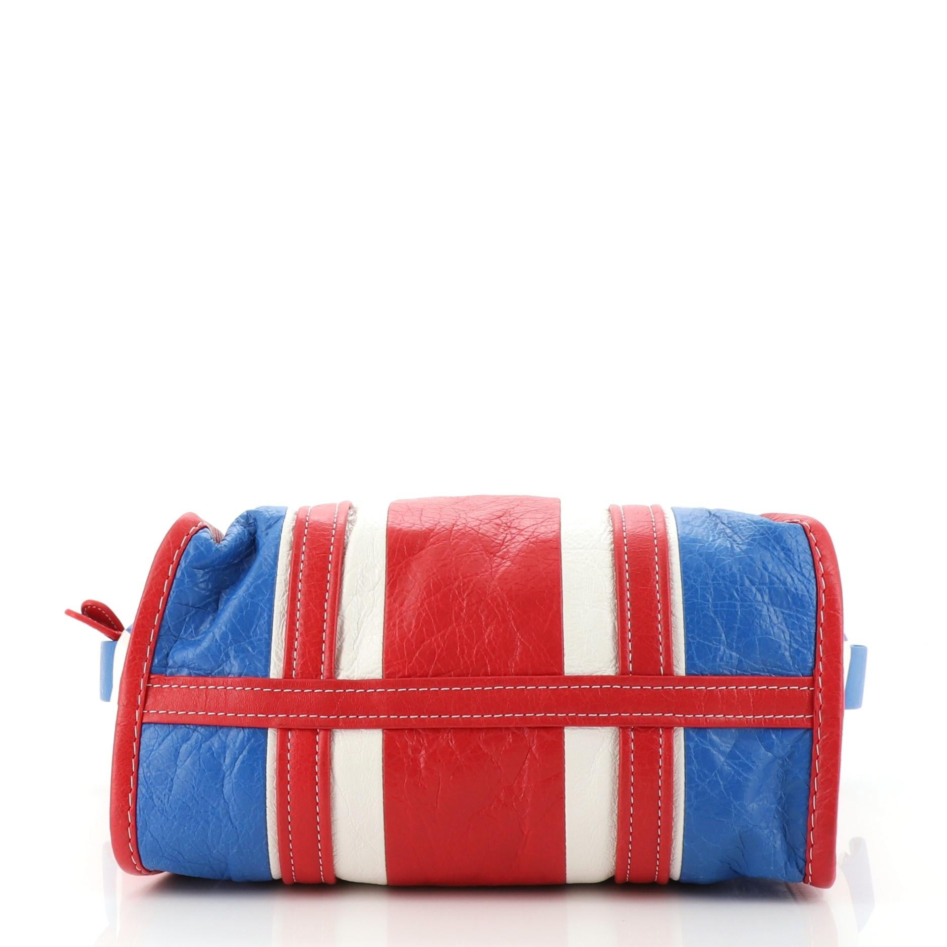 balenciaga striped tote bag