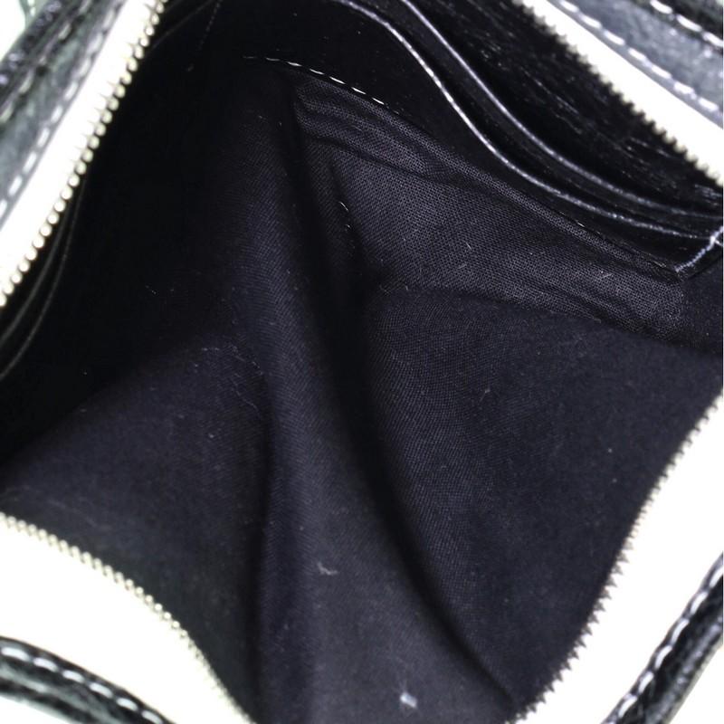 Balenciaga Bazar Crossbody Bag Striped Leather In Good Condition In NY, NY