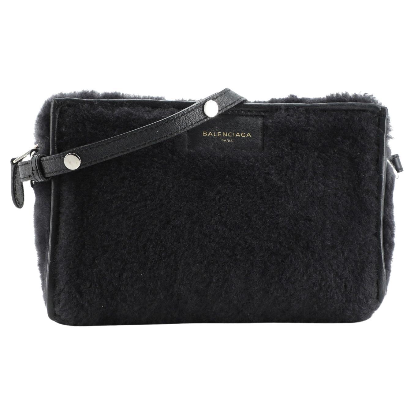 Balenciaga Bazar Shopper Medium Size Black Leather Ladies Tote Bag