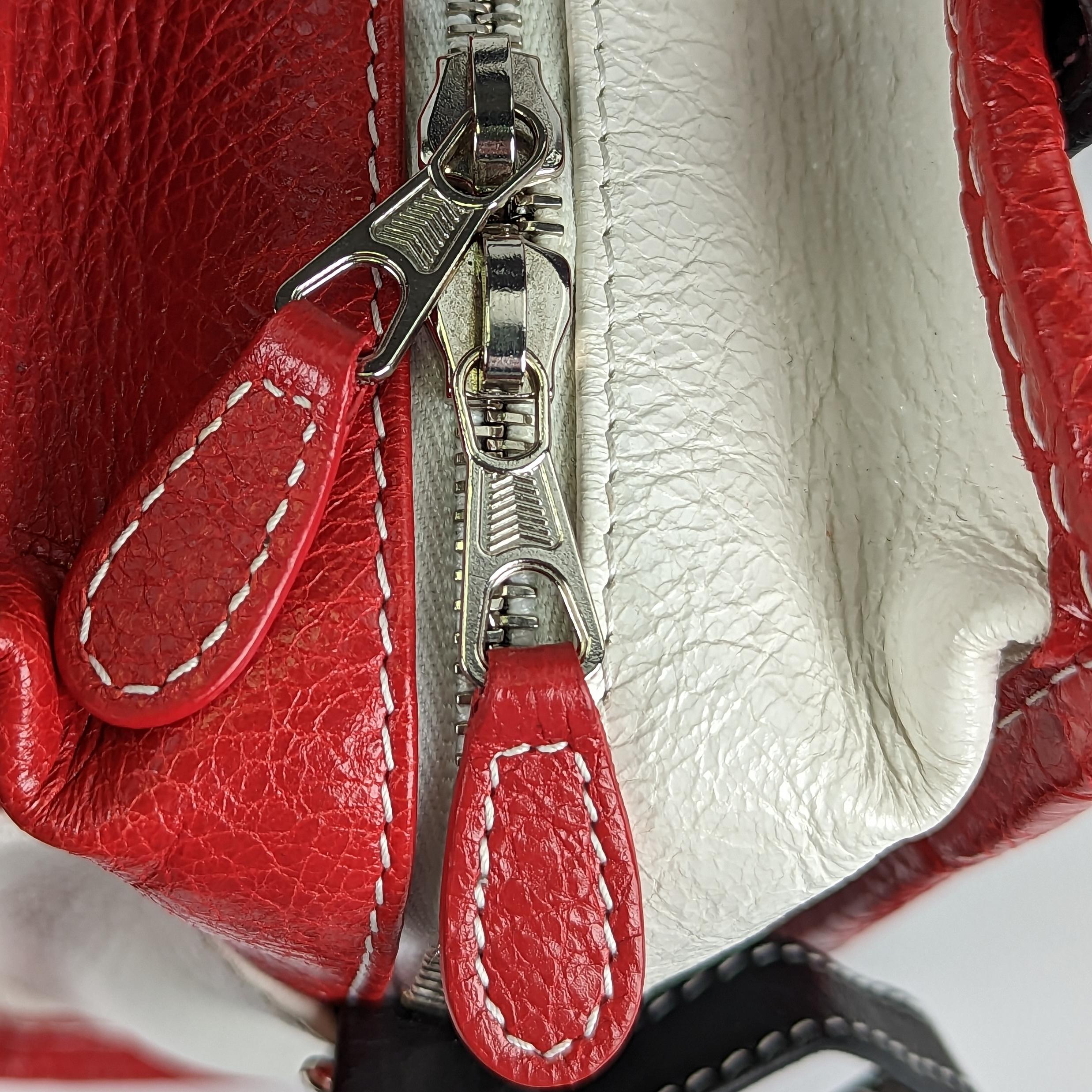 Balenciaga Bazar Leather Handbag For Sale 12