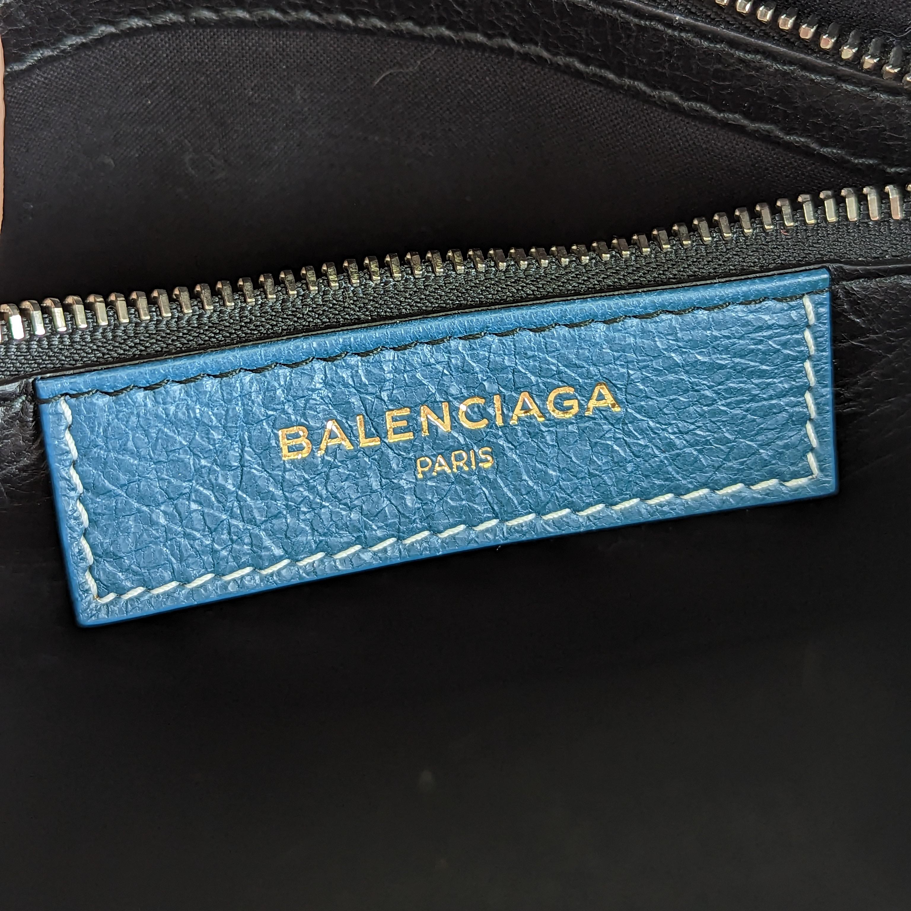 Balenciaga Bazar Leather Handbag For Sale 2