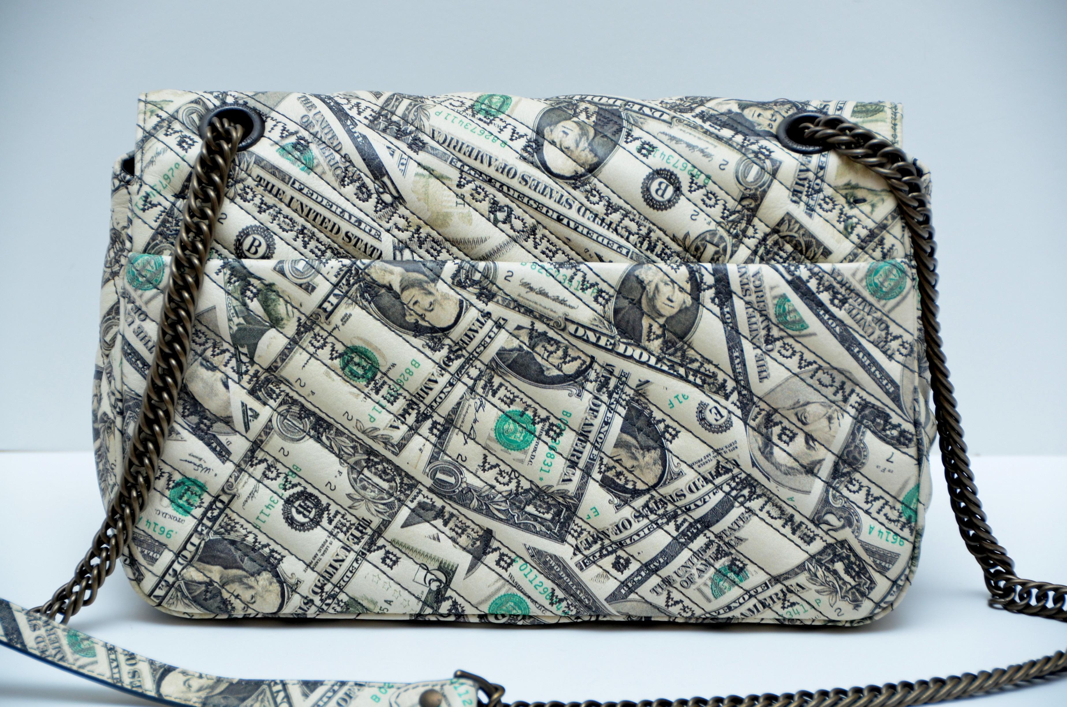 balenciaga money bag