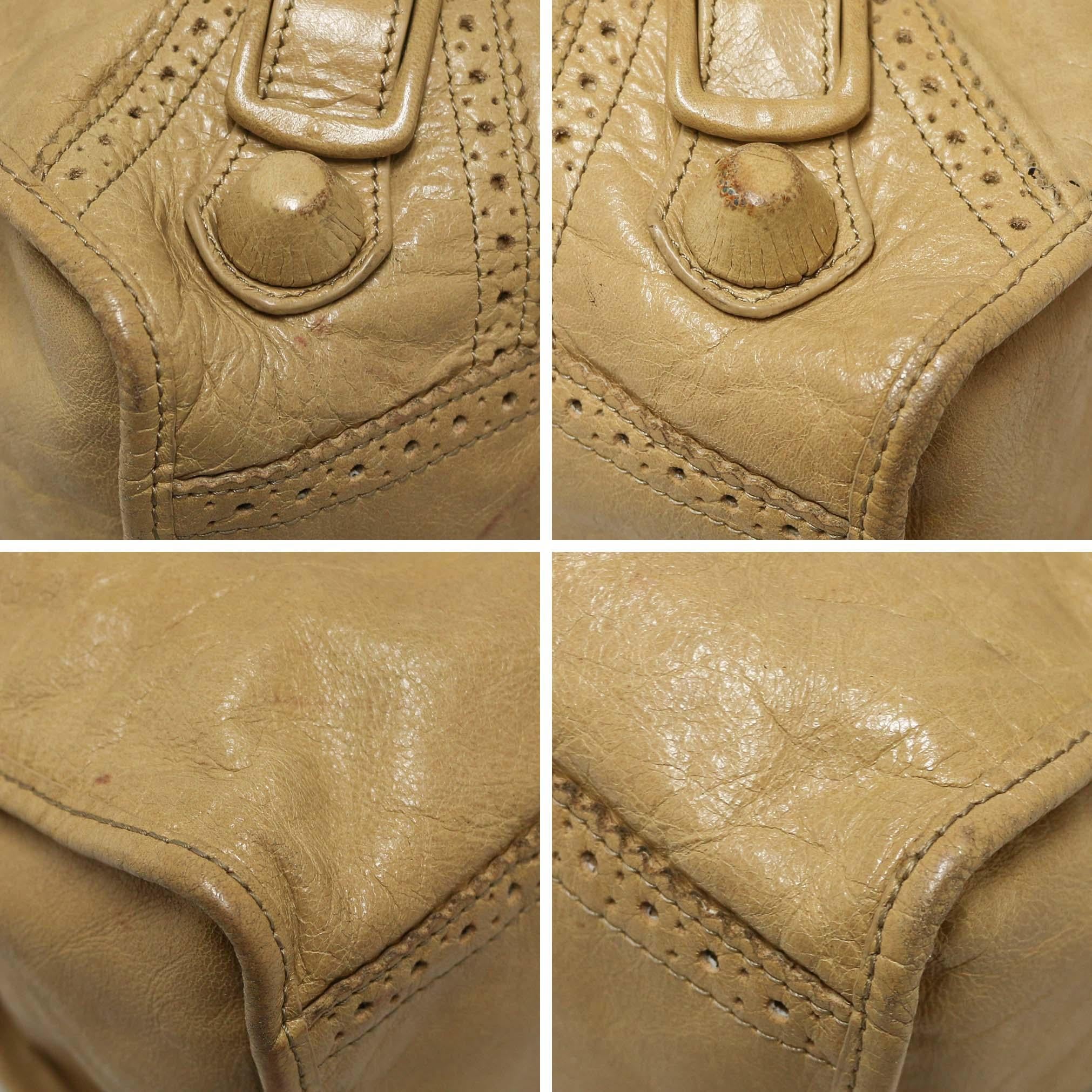 Balenciaga Beige City Bag 3