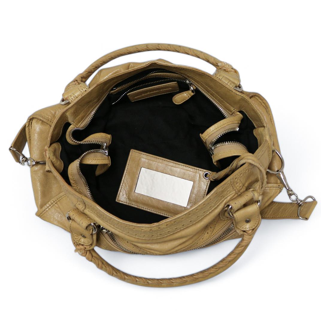Balenciaga Beige City Bag 4