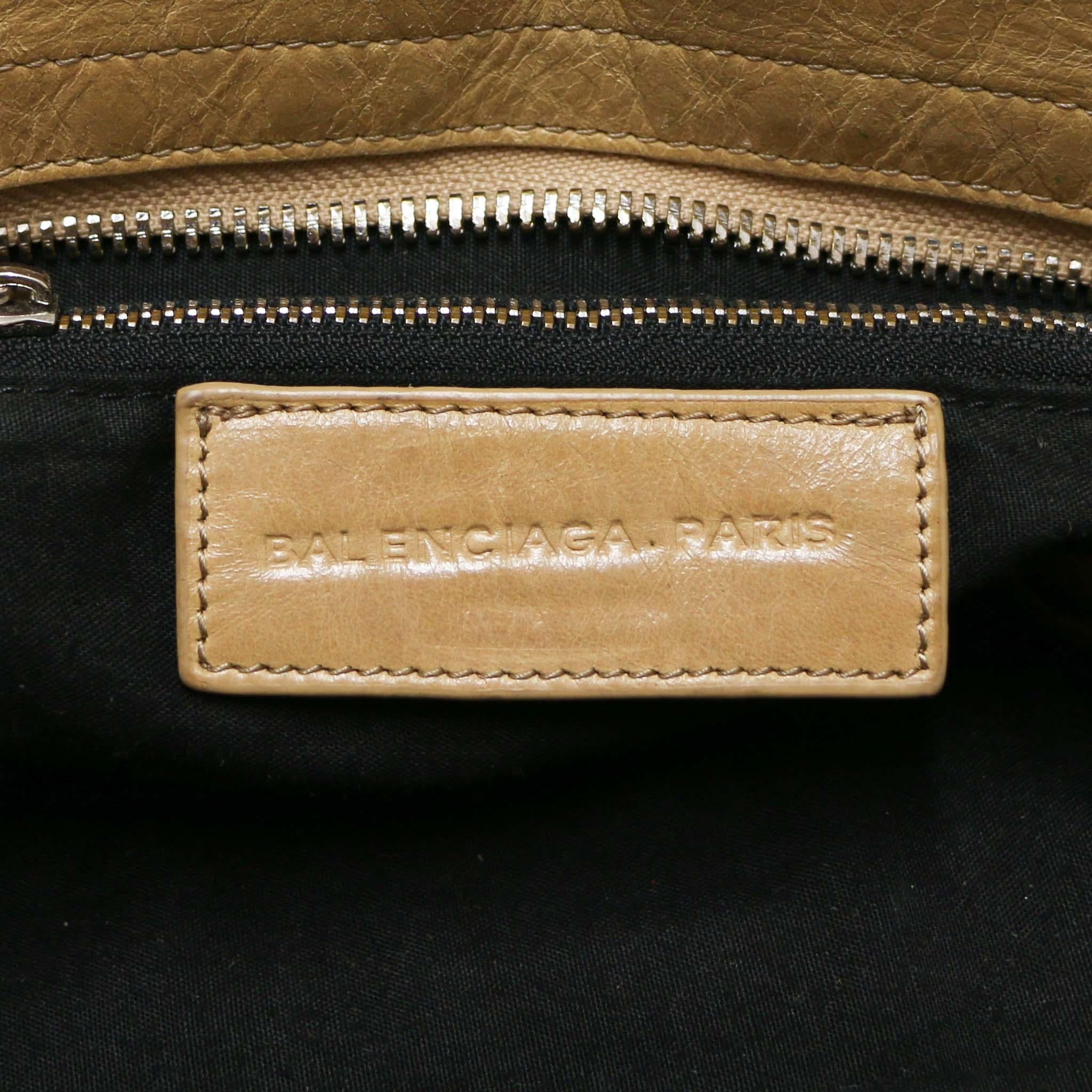 Balenciaga Beige City Bag 5