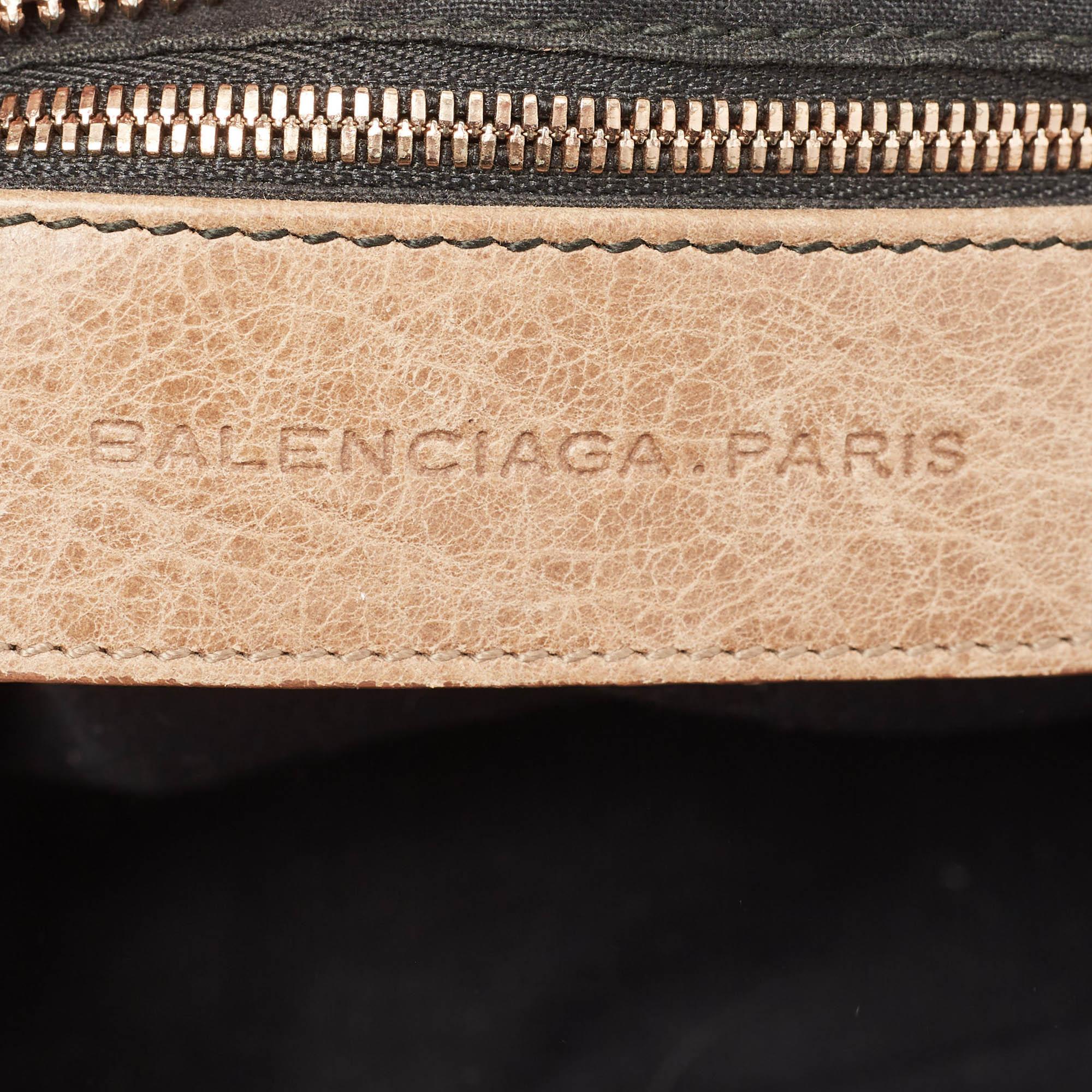 Balenciaga Beige Leather GGH Classic City Tote 10