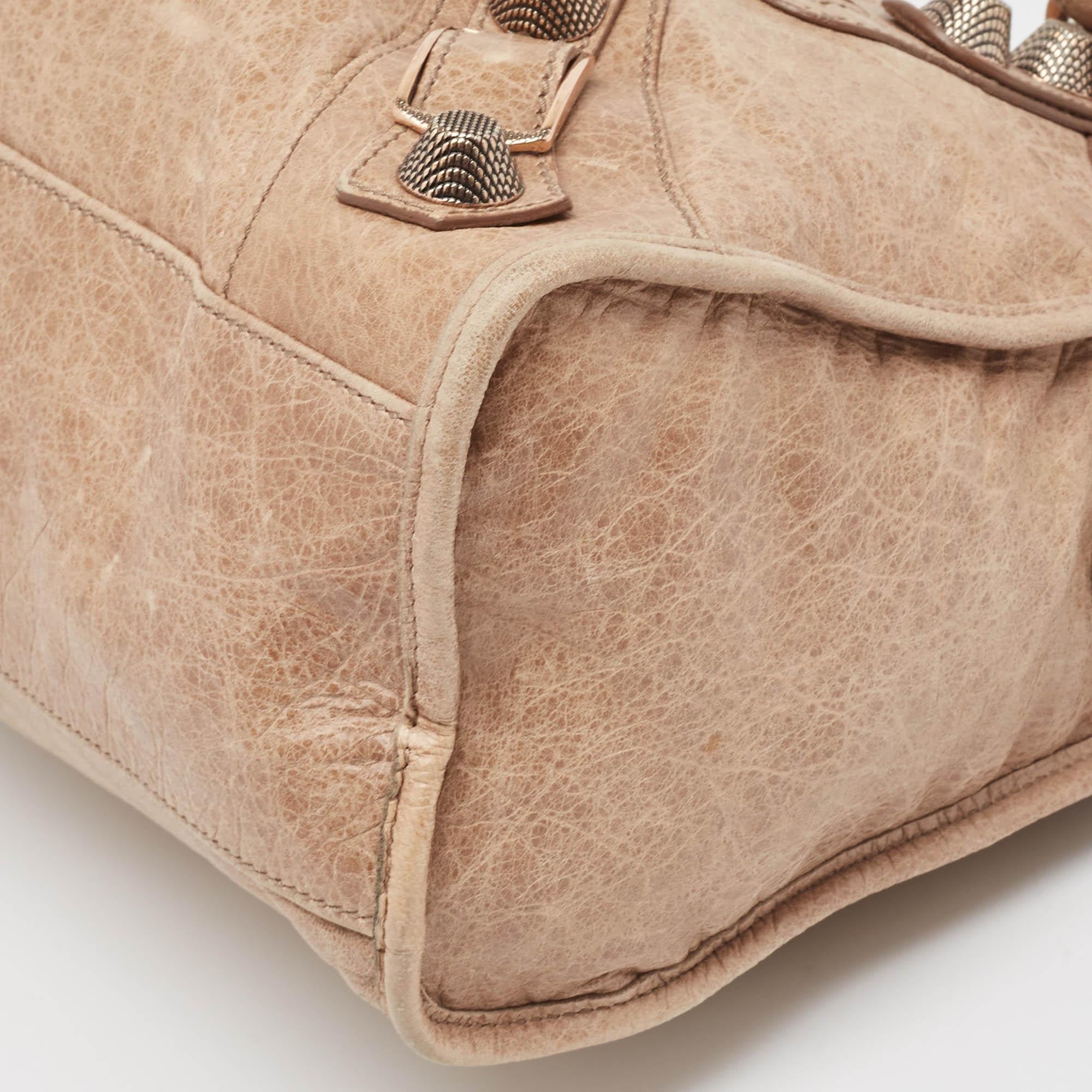 Balenciaga Beige Leather GGH Classic City Tote 2