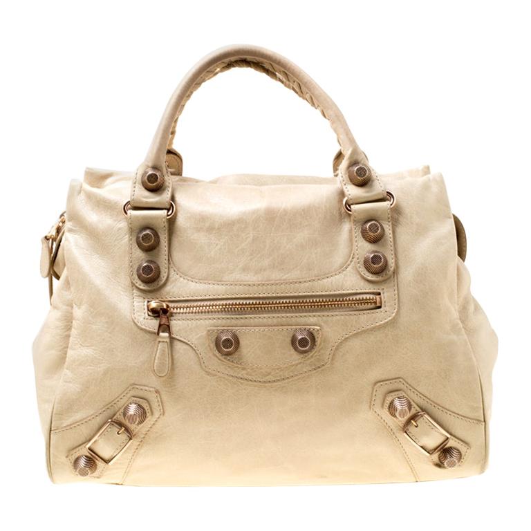 Balenciaga Beige Leather Giant 21 Midday Bag For Sale at 1stDibs | balenciaga  midday bag, balenciaga beige bag, balenciaga giant midday bag