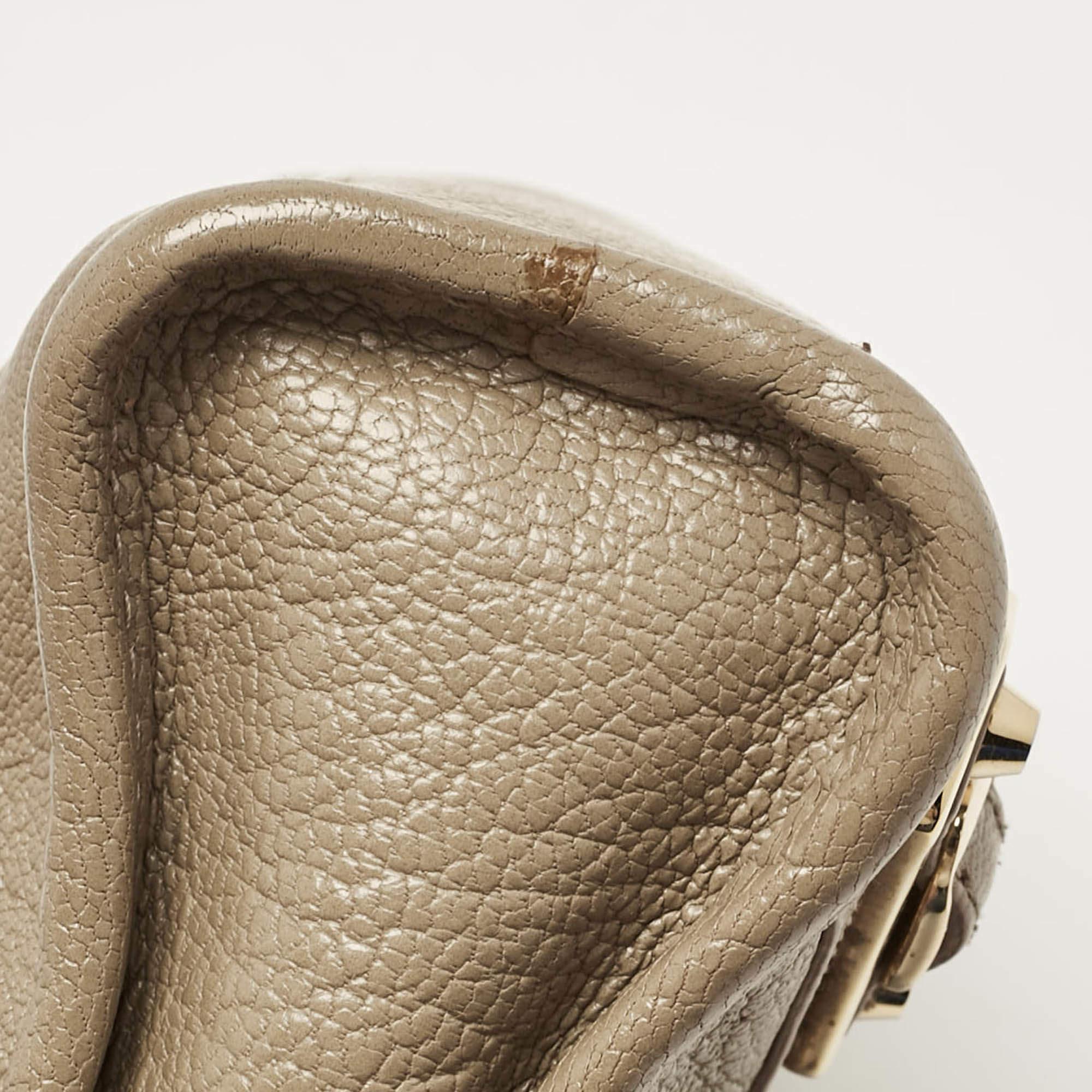 Balenciaga Beige Leather Nano Classic City Tote 2