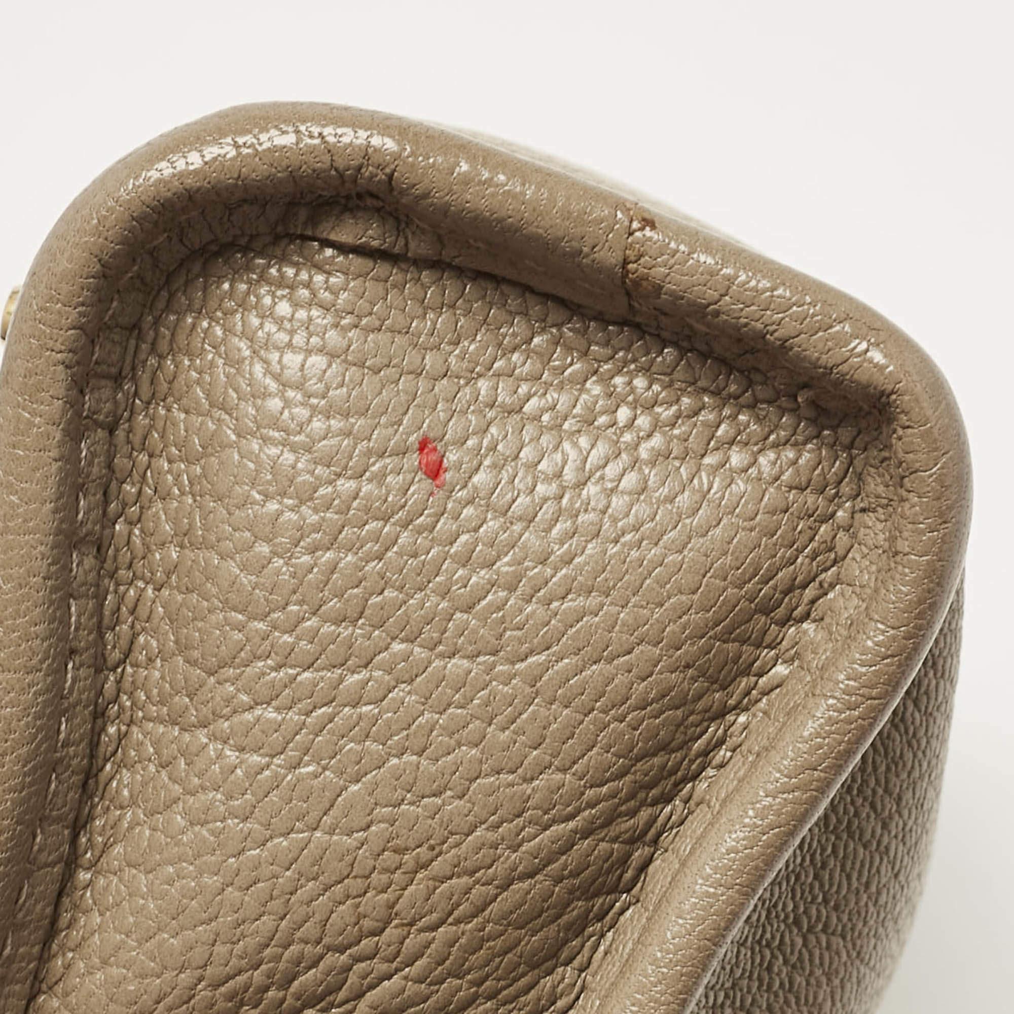 Balenciaga Beige Leather Nano Classic City Tote 3