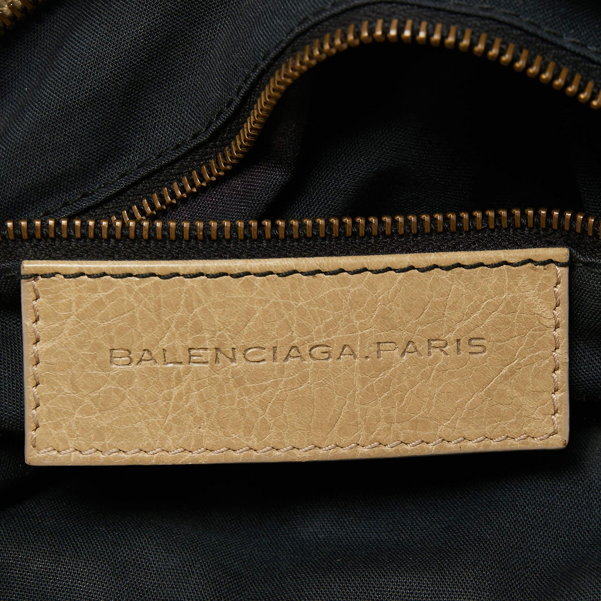 Balenciaga Beige Leather RH Classic Town Bag 3