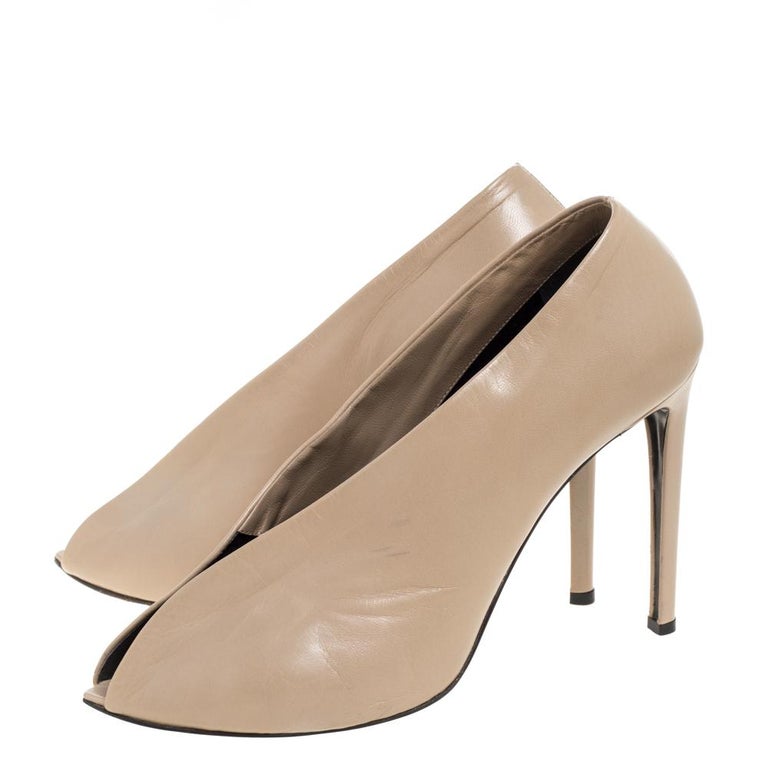 balenciaga split toe heels