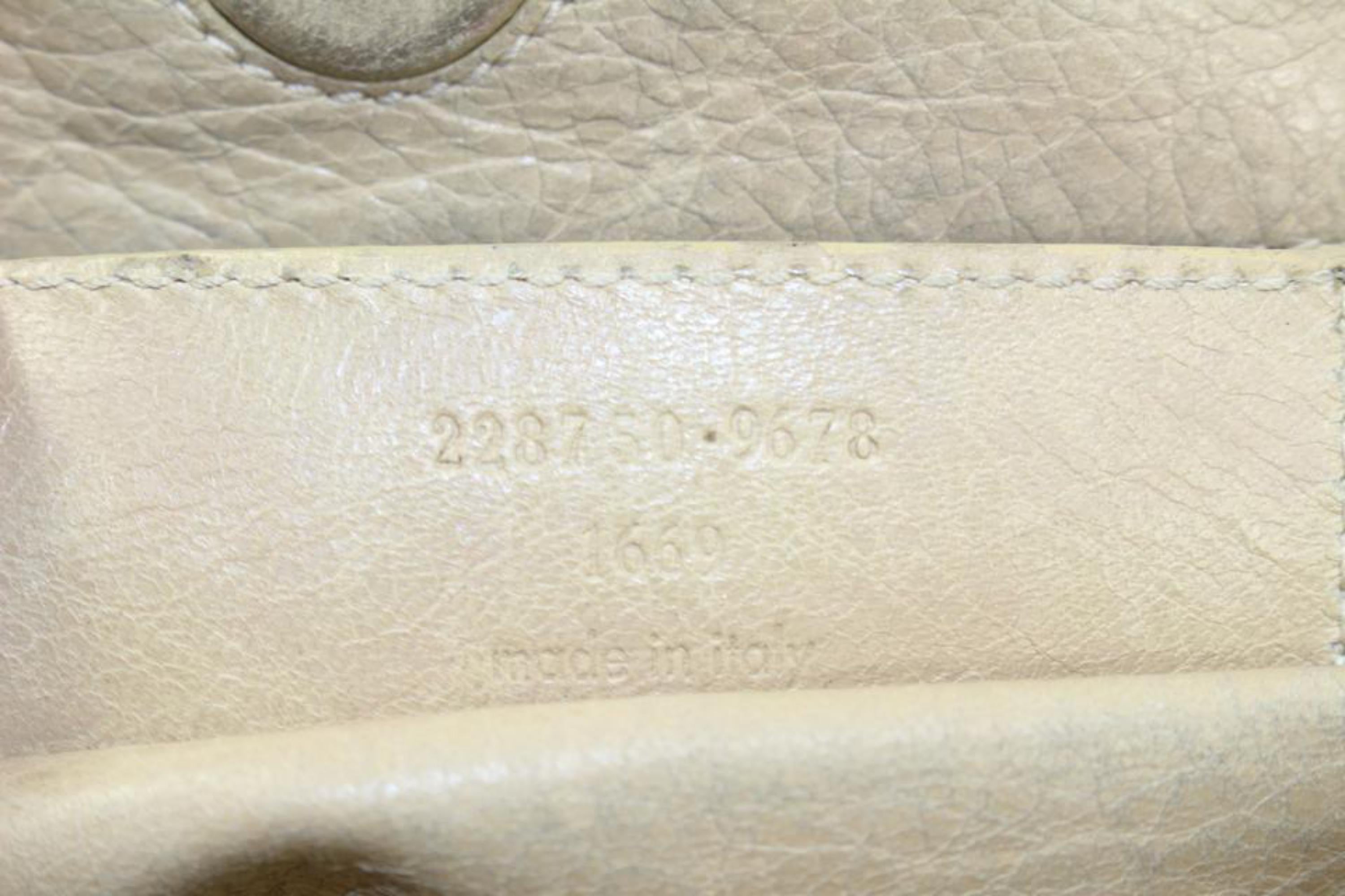 Balenciaga Beige Leather Sunday Tote with Mirror 78ba39s For Sale at  1stDibs | balenciaga mirror bag