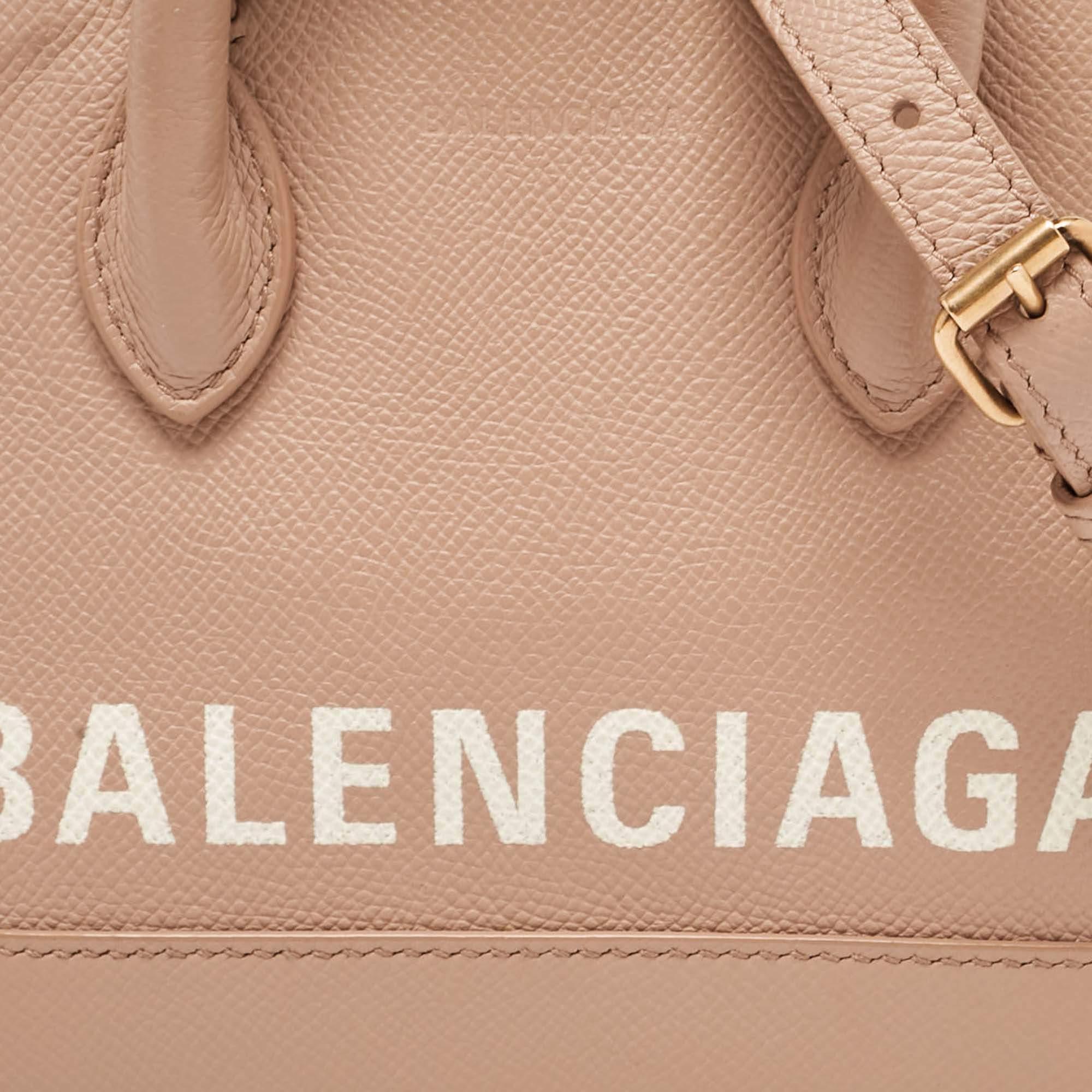 Balenciaga Beige Leather XXS Ville Satchel 1