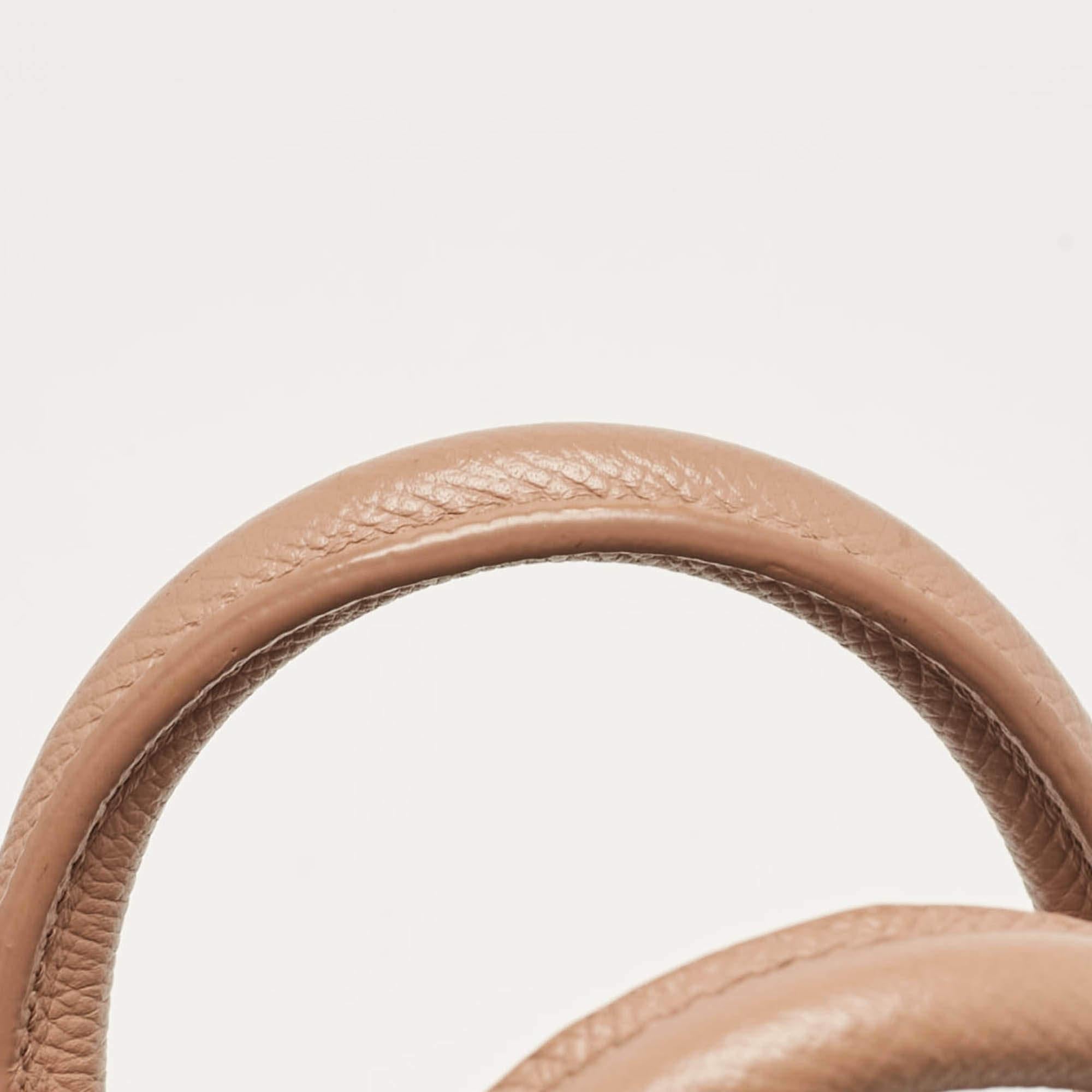 Balenciaga Beige Leather XXS Ville Satchel 3