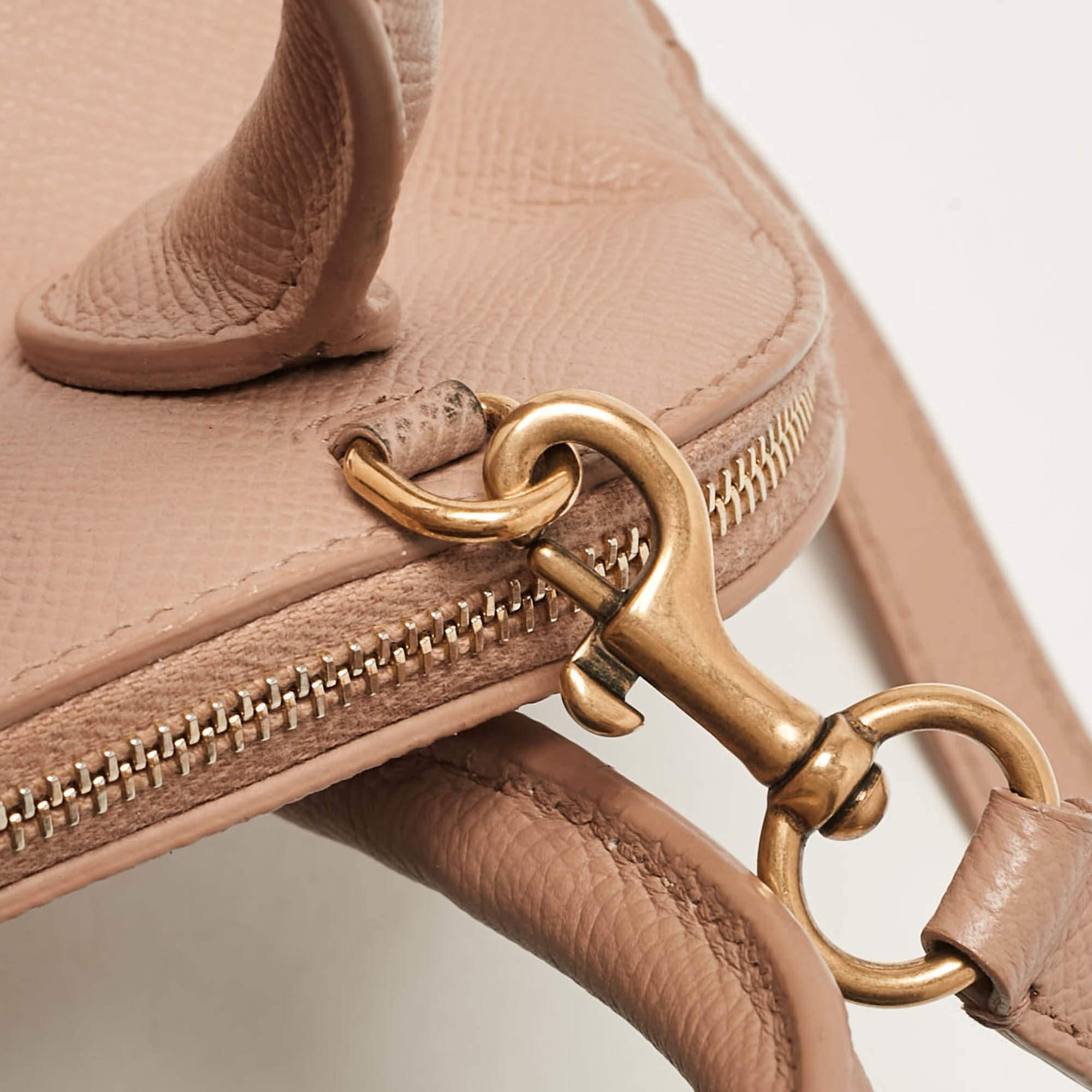 Balenciaga Beige Leather XXS Ville Satchel 4