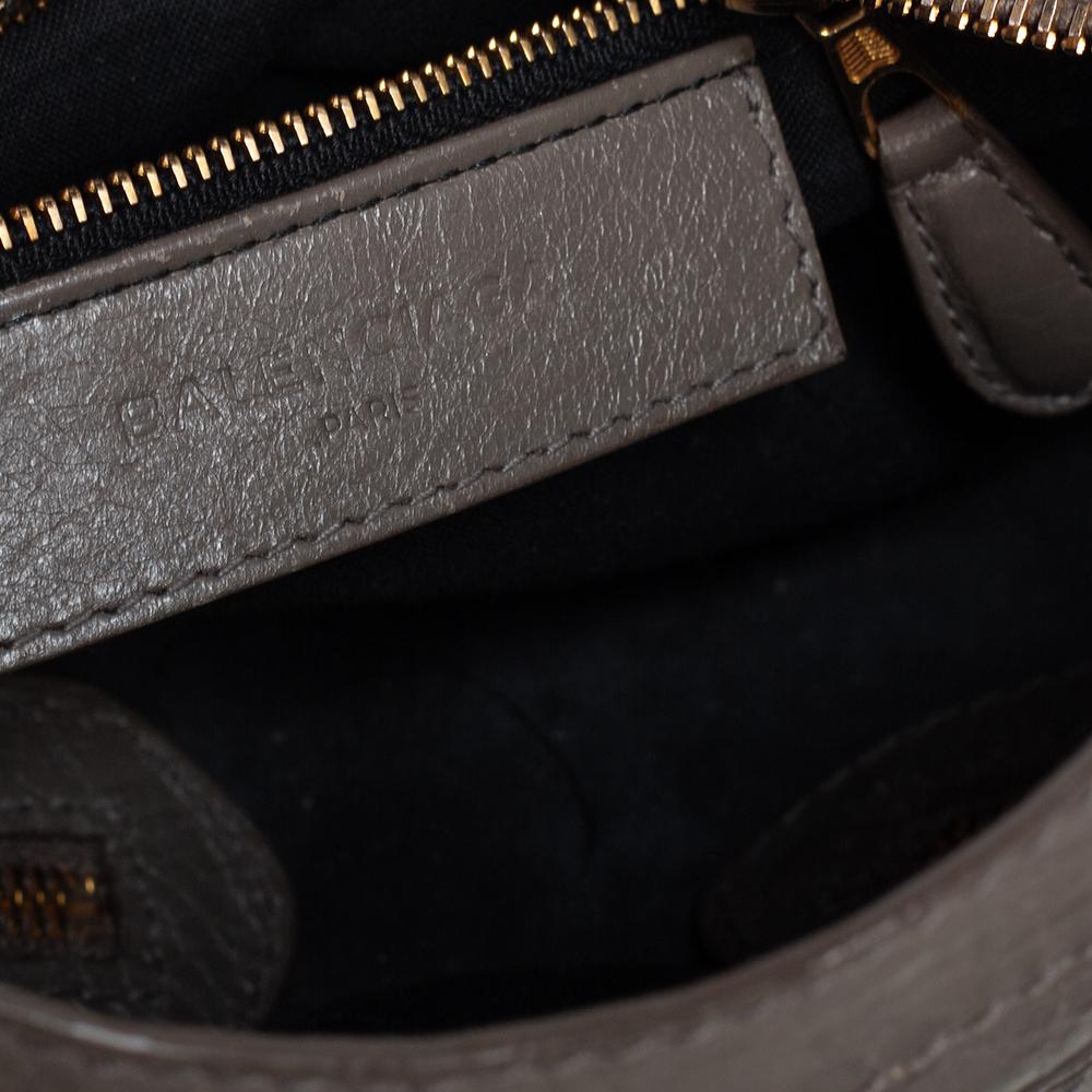 Balenciaga Beige Liege Leather Mini RH City Bag 3