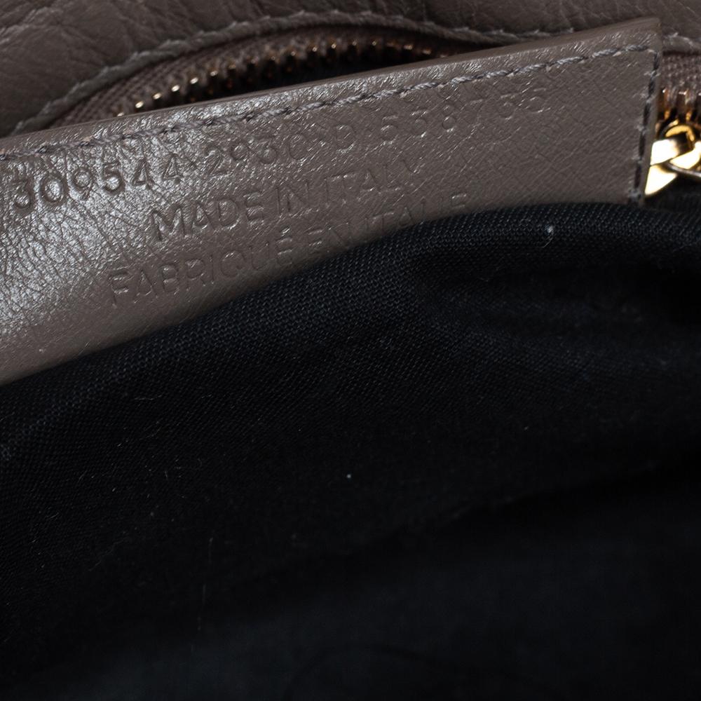 Balenciaga Beige Liege Leather Mini RH City Bag 4