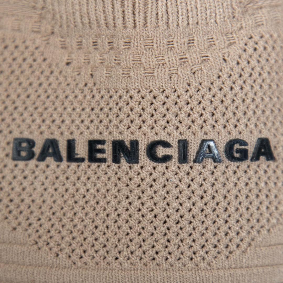 Balenciaga Beige Speed 2.0 Lace-Up Trainers Size UK 2 1