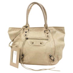 Balenciaga Beige THE SUNday Tragetasche 152936