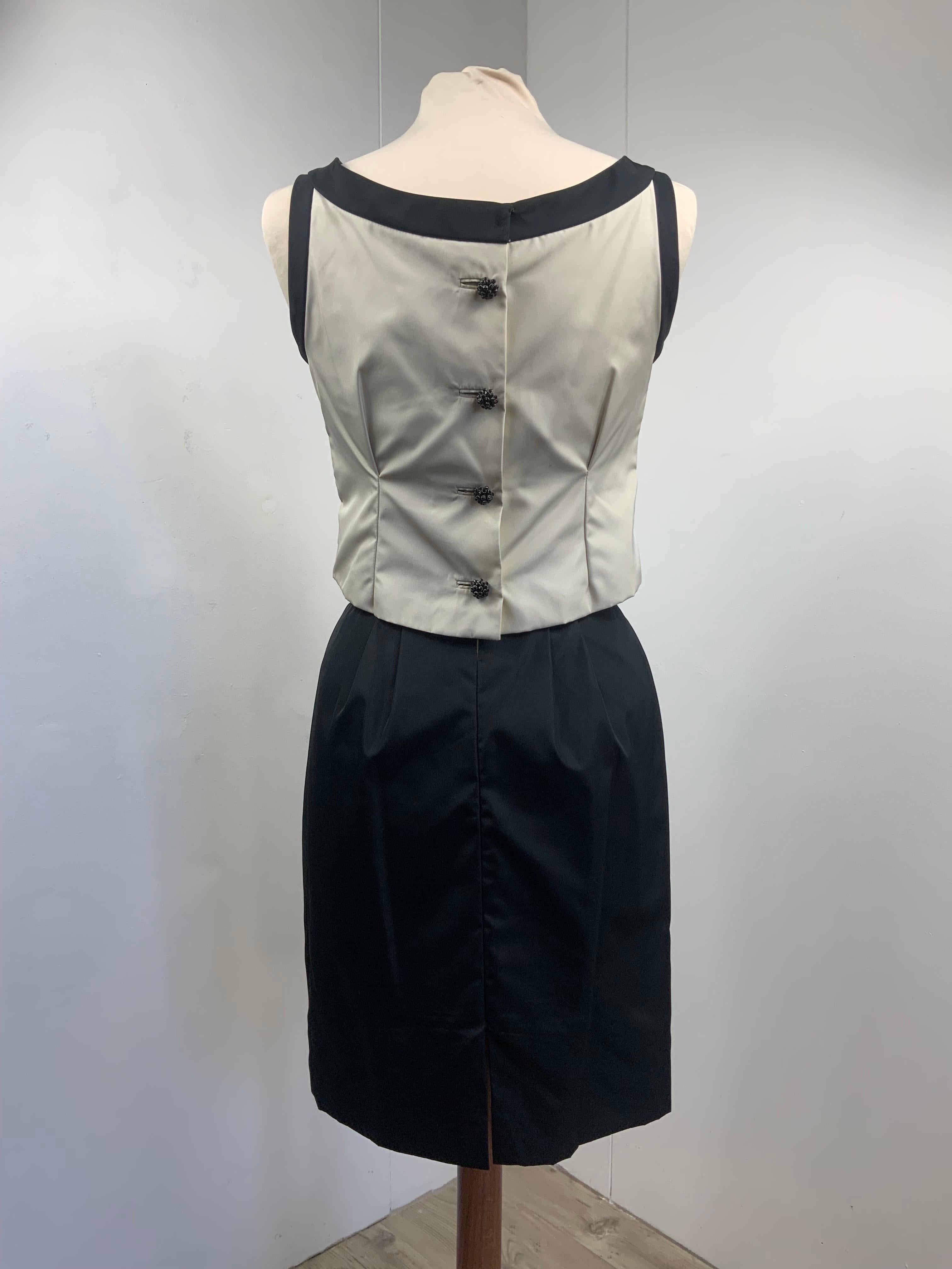 Balenciaga bicolor Dress  In Excellent Condition For Sale In Carnate, IT