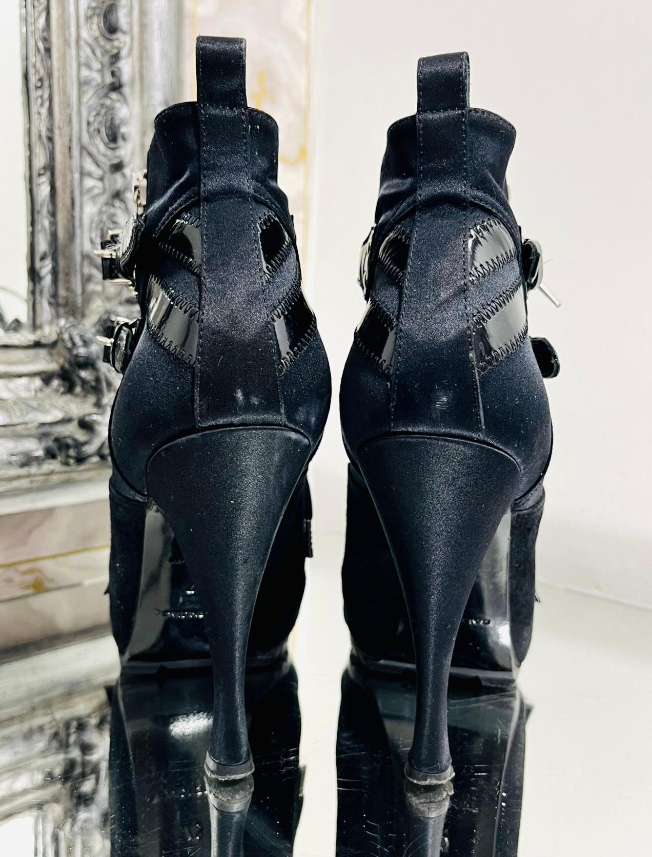 Women's Balenciaga Biker Ankle Shoe/Boots For Sale