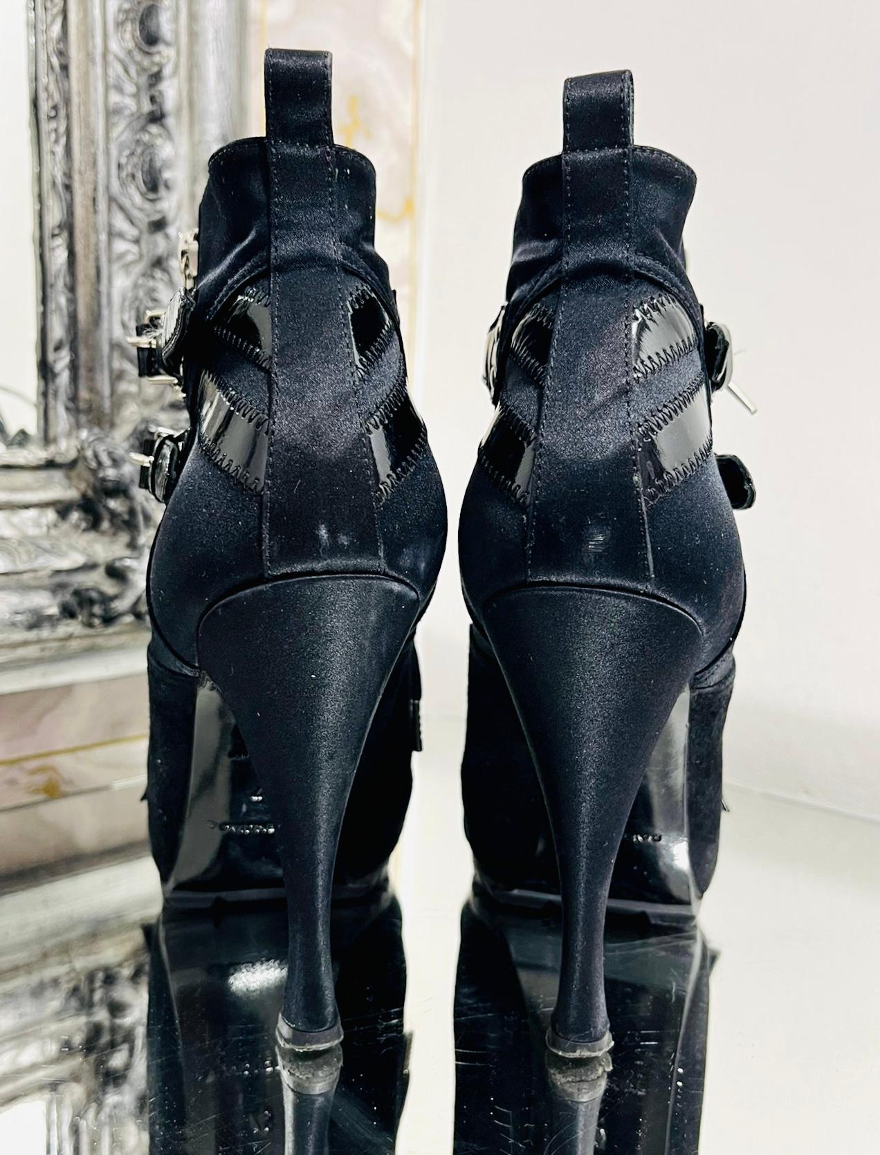 Balenciaga Biker Ankle Shoe/Boots For Sale 1