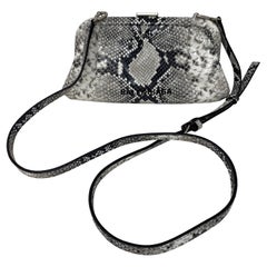 Balenciaga Black and White Crossbody Bag