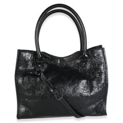 Balenciaga „Black Arena“ Mini-Le-City-Tasche aus Lammleder
