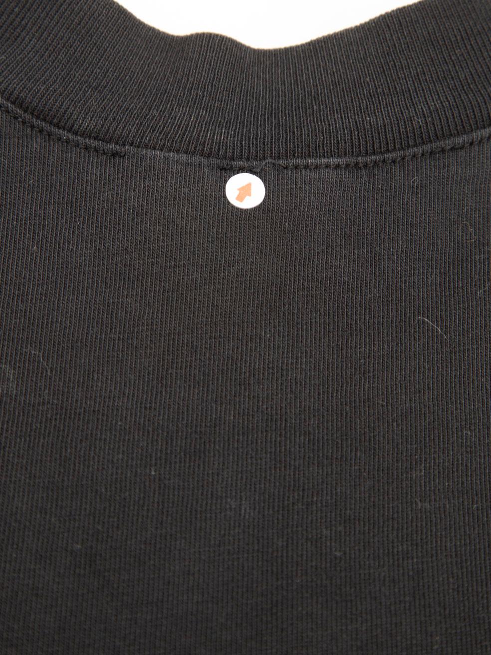 Balenciaga Black Back Logo Print T-Shirt Size S 1