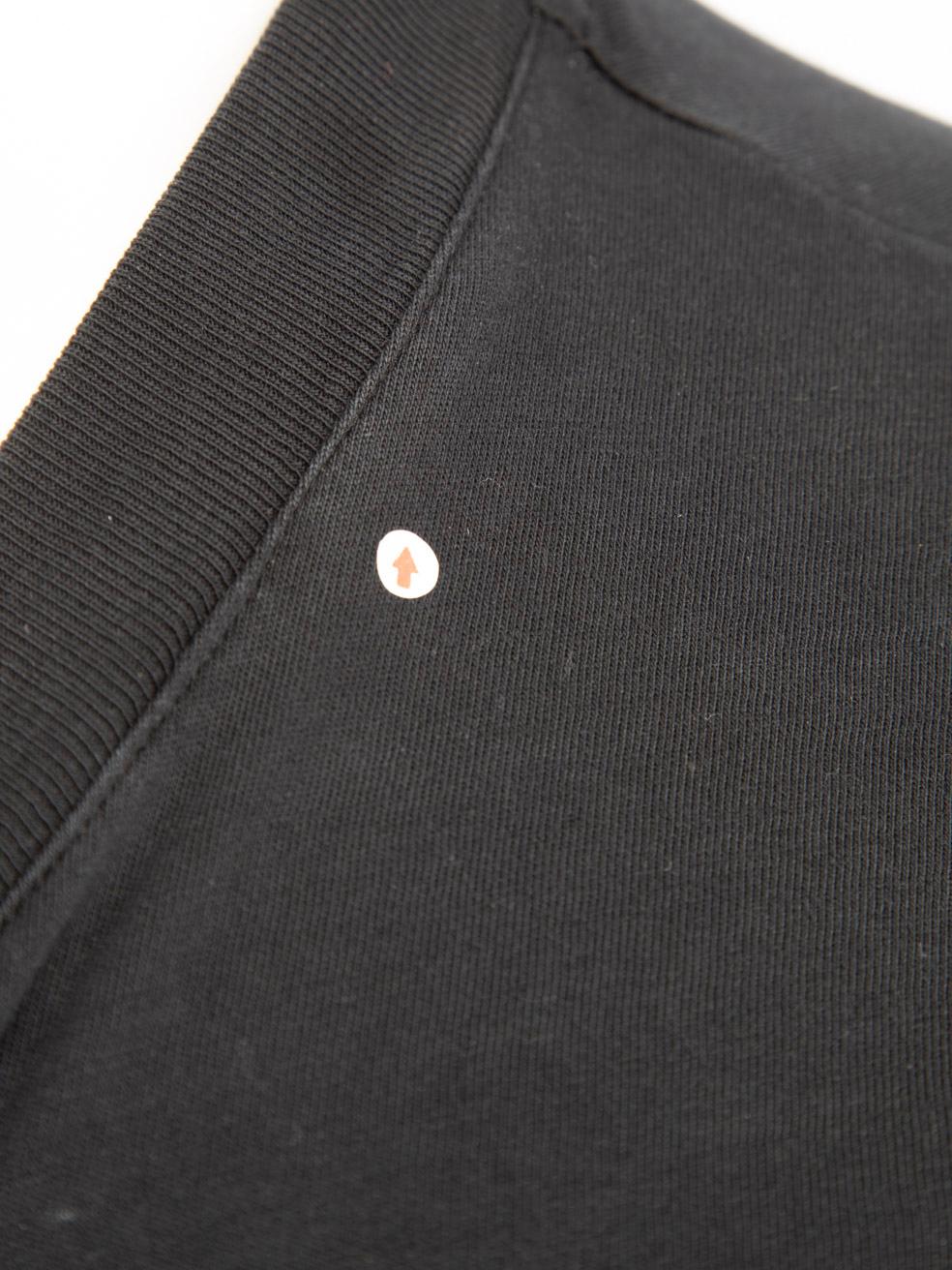 Balenciaga Black Back Logo Print T-Shirt Size S 2