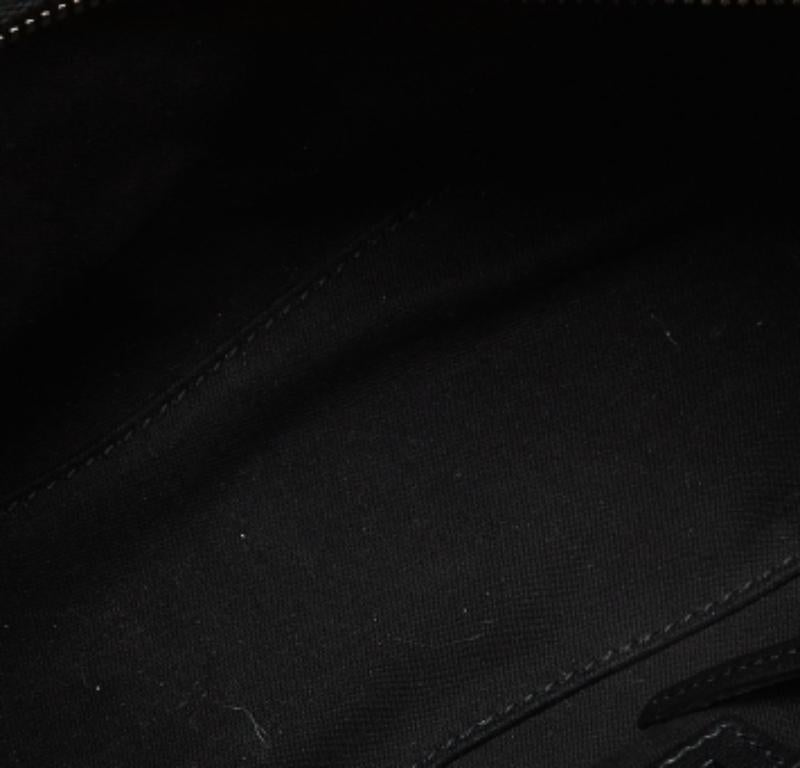 Balenciaga Borsa nera BB Monogram in tela XS Neo Cagole in vendita 4